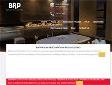 Tablet Screenshot of bathroomrenovationpros.com